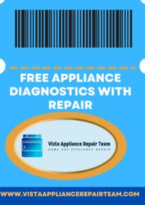 Vista Appliance Repair Team Coupon